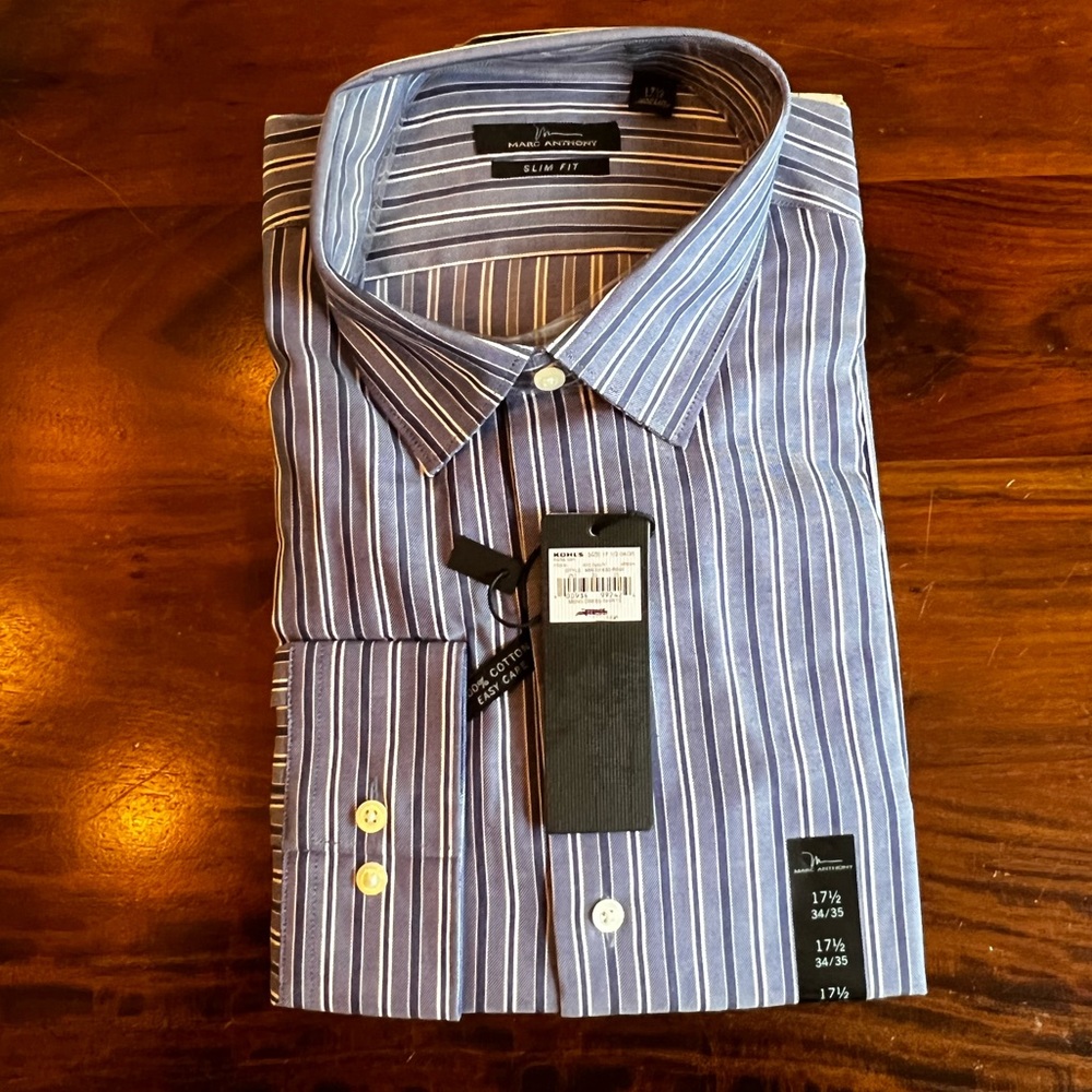 NWT MENS DRESS SHIRT